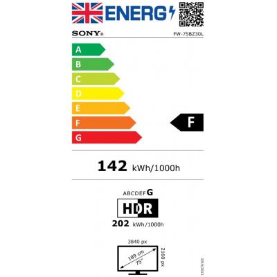 75" FW75BZ30L Display