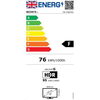 55" FW55BZ40L Commercial Display