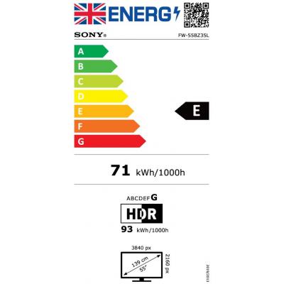 55" FW55BZ35L Commercial Display