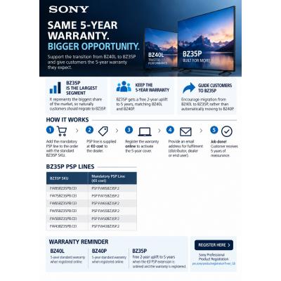 43" FW43BZ35PB.CEI Commercial Display